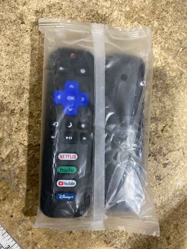 Photo 1 of (Pack of 2) Replacement Remote Control Only for Roku TV, Compatible for TCL Roku/Hisense Roku/Onn Roku/Sharp Roku/Element Roku/Westinghouse Roku/Philips Roku Smart TVs (Not for Roku Stick and Box)