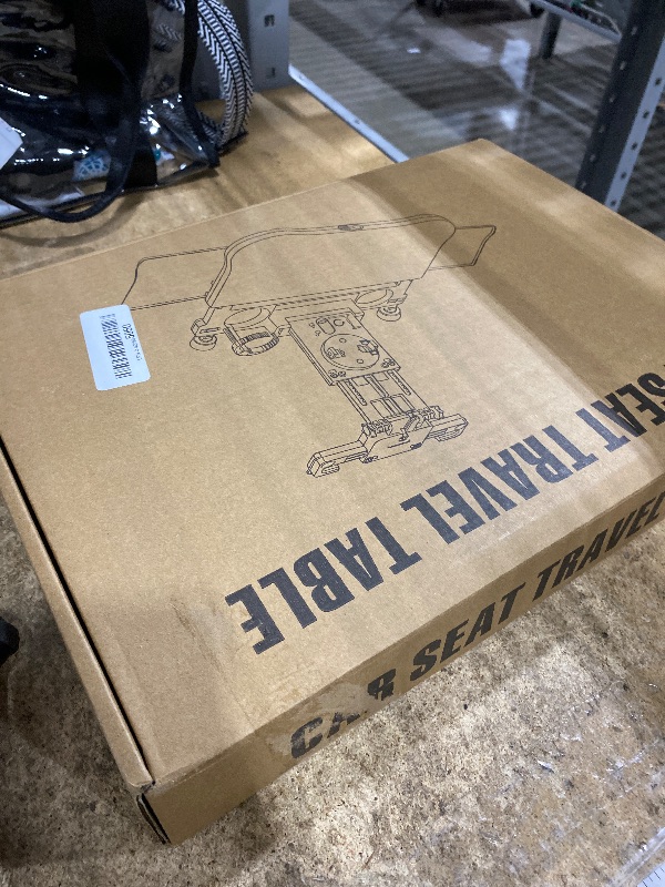 Photo 1 of [Upgraded] Car Seat Table with Expandable Tray - Car Desk for Laptop Car Backseat Mount, Car Trays for Eating with Non-Slip Pad/Phone&Tablet Holde, Car Accessories for Writing/Laptop/Dining/Work