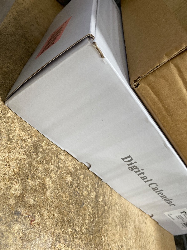 Photo 1 of 15.6 Inch Digital Calendar, Full HD Touchscreen Smart Planner for Family Schedules - Wall & Desk Mount, Great for Seamless Daily Planning & Household Organization, with LED Reminder Light