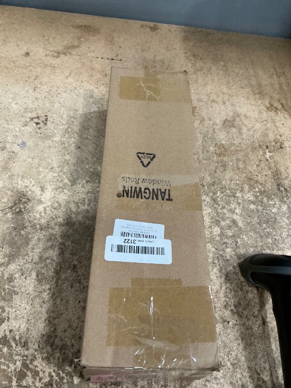 Photo 1 of TANGWIN Nickel Wrap Around Curtain Rods 28 to 60 In:Blackout Heavy duty Adjustable Window Curtain Rod for Bedroom,Industrial Darkening Curved French Metal Single Drapery Rods Easy Install,Satin Nickel