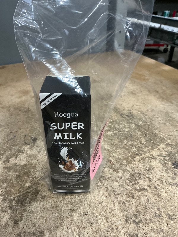 Photo 1 of  Super Milk Conditioning Hair Primer, Super Milk Conditioner Hair Detangler Spray, Softening Moisturizing Nourishing Smooth Hair Care,Suitable for All Hair Types.