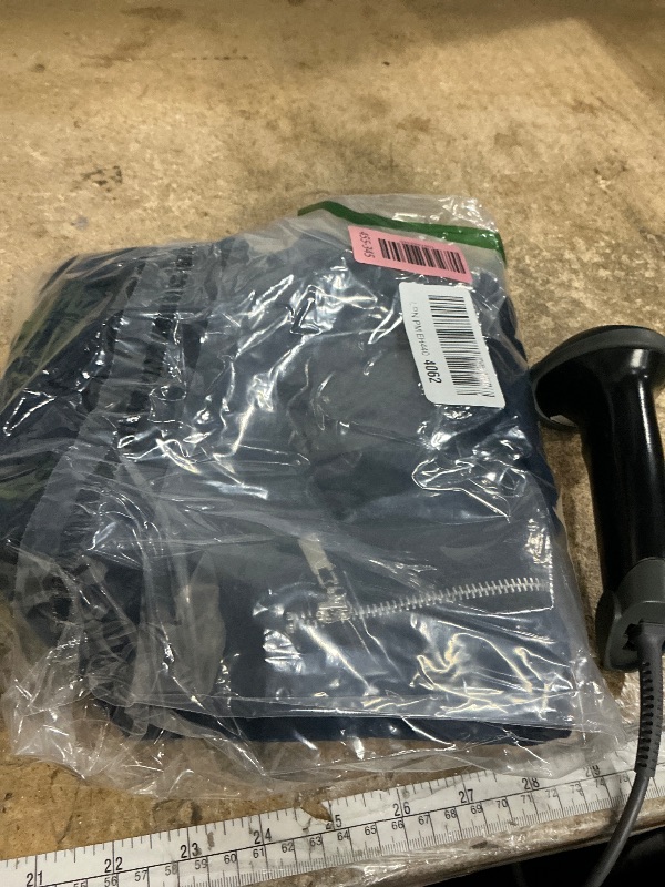 Photo 1 of **RUNS SMALL HEIGHT WISE**  THWEI Mens Cargo Pants Casual Drawstring Athletic Jogger Sports Outdoor Trousers Navy M