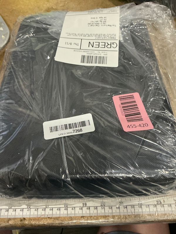 Photo 1 of **LID DAMAGED (CRACKED) **Luxtude Battery Organizer Storage Case with Tester, Clear Battery Storage Organizers Holds, Hard Batteries Holder Organizers, Portable Batteries Case Organizer (Black Large)