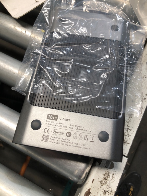 Photo 1 of (see all images) SanDisk Professional 18TB G-Drive Enterprise-Class External Desktop Hard Drive - 7200RPM Ultrastar HDD Inside