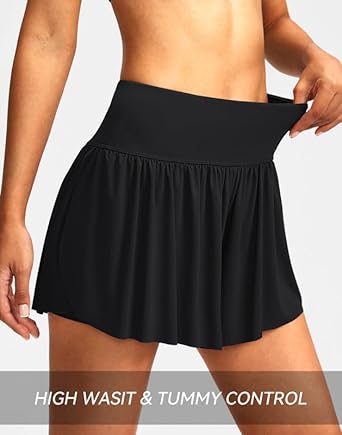 Photo 1 of
Visit the Store, Soothfeel
Soothfeel
Visit the Store
4.4
4.4 out of 5 stars
(428)
Soothfeel Women's High Waisted Swim Skirt Shorts 3" Flowy Swimsuit Bathing Suit Swim Bottoms for Women with Pockets UPF 50+