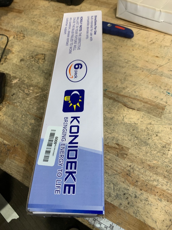 Photo 1 of 18 Inch F15T8/CW T8 15W Fluorescent Light Bulb Cool White Compatible for Philips GE F15T8/SP41 Replacement Bulb G13 Base 6 Count