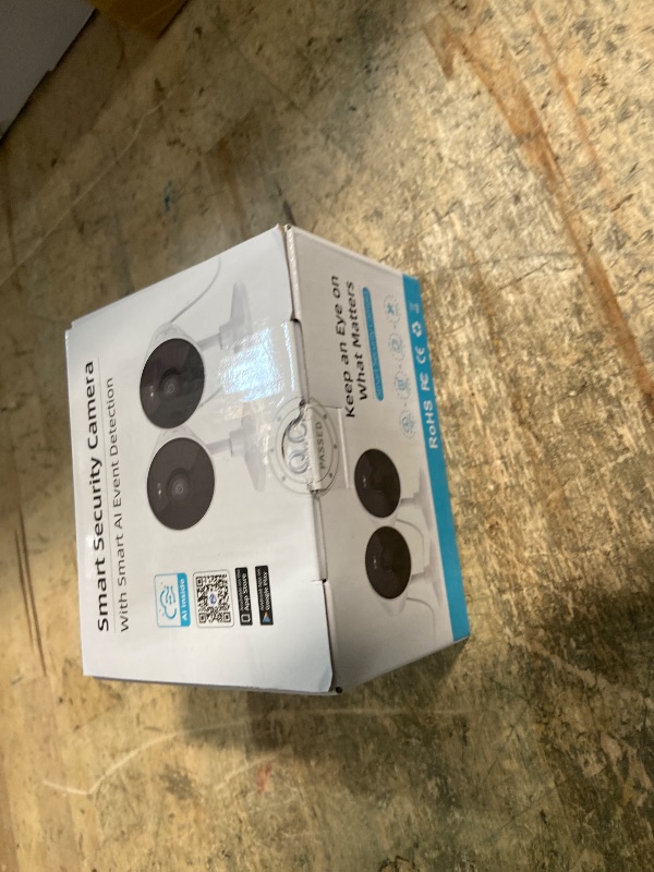 Photo 1 of [5G & 2.4G] Indoor/Outdoor Security Camera for Home, Baby/Elder/Dog/Pet Camera with Phone App, Wi-Fi Camera w/Spotlight, Color Night Vision, 2-Way Audio, 24/7, SD/Cloud Storage, Work w/Alexa, 2Pack