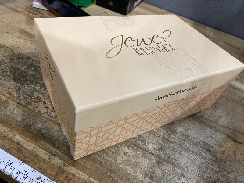 Photo 1 of ****NO STOCK PHOTO OF ACTUAL SHOE PHOTO FOR REFERENCE**** Jewel Badgley Mischka Rayla Block Heel Sandal