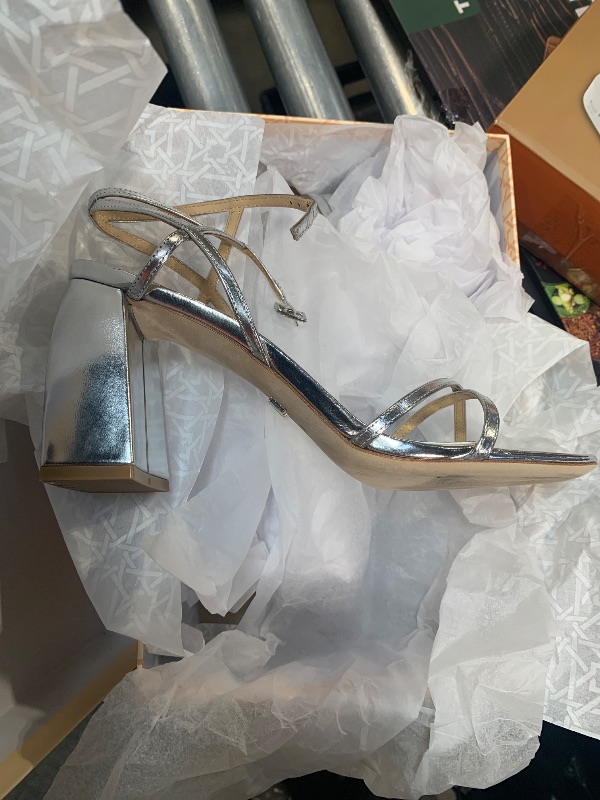 Photo 1 of ****NO STOCK PHOTO OF ACTUAL SHOE PHOTO FOR REFERENCE**** Jewel Badgley Mischka Rayla Block Heel Sandal