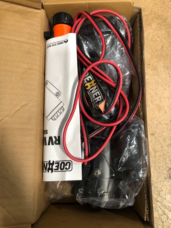 Photo 1 of **PARTS ONLY** 12V RV Portable Macerator Waste Pump for Sewage, 12GPM Suction 3.2 feet Lift 10 feet, Complete RV Macerator Pump Kit for Right Out of Box