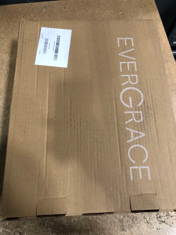 Photo 1 of ***PARTIAL SET/FITTED SHEET ONLY*** EVERGRACEHOME Cotton Coverlet Set King Size 3 Pieces, Lightweight Soft Ribbed Matelassé Bedspread Quilt Set, Cozy Oversized Quilted Bedding Set with 2 Pillow Shams for All Seasons, ivory