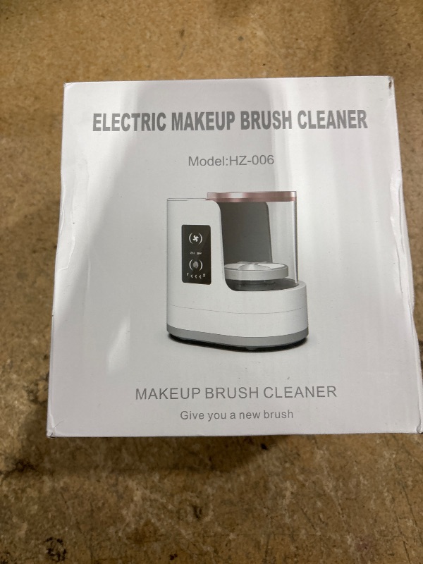 Photo 1 of 3 IN 1 Electric Makeup Brush Cleaner Machine With Makeup Brush Dryer-Holder-Portable Automatic USB Cosmetic Brushes Cleaner Tool for All Size Beauty Makeup Brush Set,Contour, Eyeshadow, Blush Brush