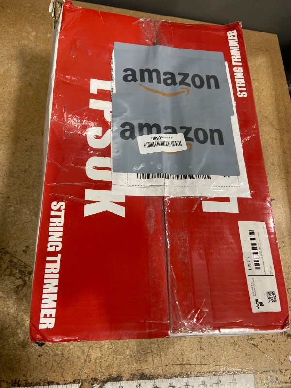 Photo 1 of 20V Cordless String Trimmer, Two 2.0Ah Battery Powered with Fast Charger, 12'' Grass Cutter with Auto Line Feed, 2-in-1 Electric Lawn Mower Grass Trimmer&Edger Lawn Tool with 8 Lines for Yard, Garden