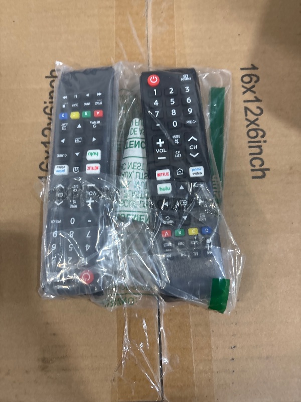 Photo 1 of ?Pack of 2? New Universal Remote for All Samsung TV Remote, Replacement Compatible for All Samsung Smart TV, LED, LCD, HDTV, 3D, Series TV