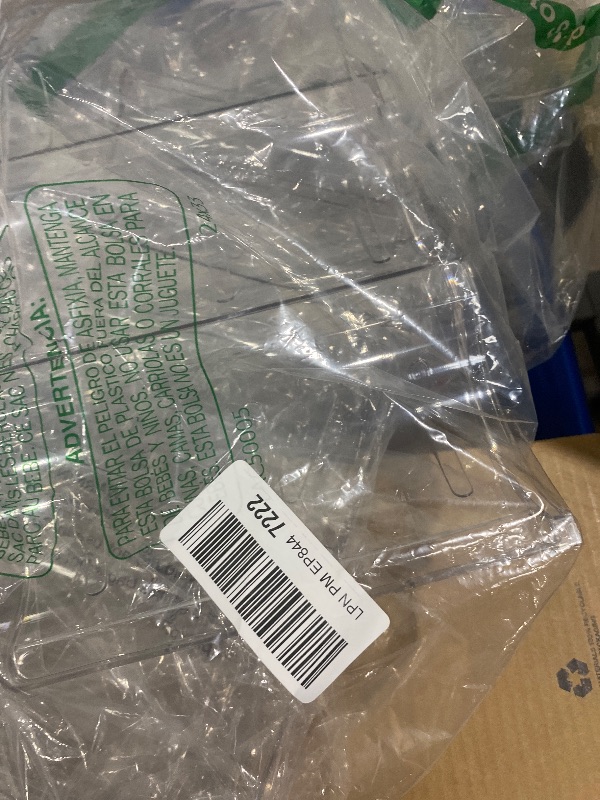 Photo 1 of [Large Compartment] Water Bottle Organizer for Stanley 40 oz, 4 Pack Stackable Water Bottle Organizer, Clear Water Bottle Holder for Tumbler Travel Mug Cup, Kitchen Pantry Organization and Storage