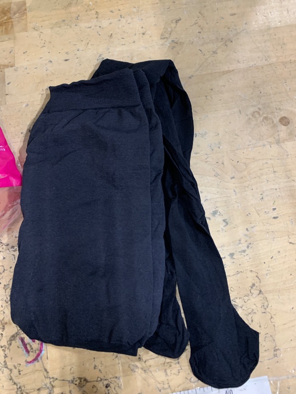 Photo 1 of  Silkies women / Queen Black / Ultra sheer control top pantyhose / 84% Nylon / 16% Spande