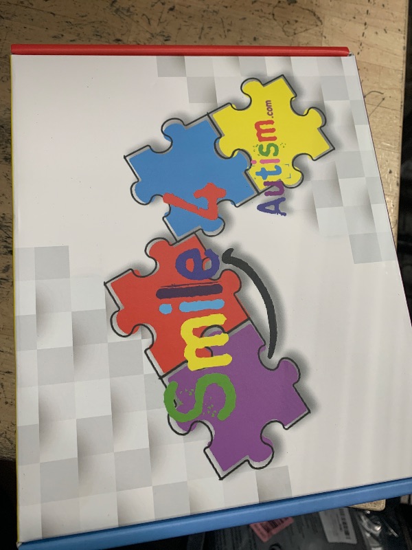 Photo 1 of Smile4autism Small 7x9” Tools Perfect to Keep Your Loose Visual Picture Cards Organized. Autism, ABA, ADHD, Language & Apraxia Aspergers