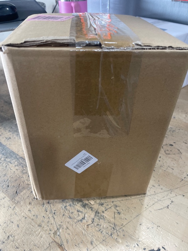 Photo 1 of 4 Section Acrylic File Organizer, Clear Desk Organizer and Accessories, Sturdy File Folder Holder Sorter, Office Supplies for Mail Letter Paper Electronic Notebook