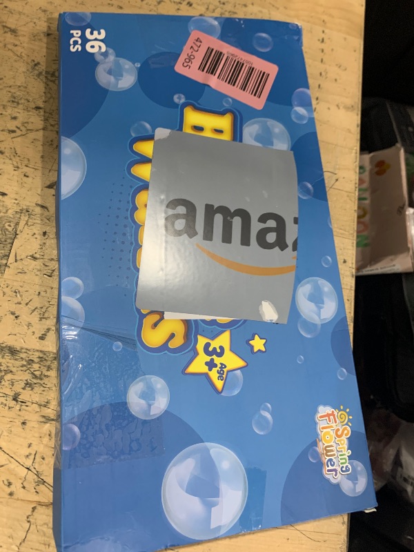 Photo 1 of 36 Pieces Mini Bubble Wands,Bubble Party Favors Assortment Toys for Kids,Themed Birthday, Halloween, Goodie Bags, Carnival Prizes, Wedding, Bubble Maker Toys for Kids,Outdoor Gifts for Girls & Boys