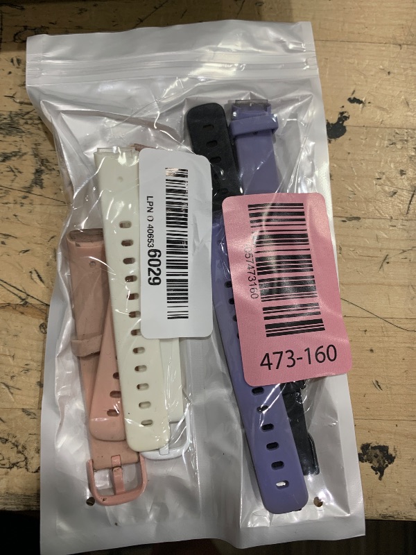 Photo 1 of **BAND COLORS DIFFER FROM PHOTOS** Odbeai Compatible with Fitbit Inspire 3 Bands for Women Men, Sport Wristband Replacement Soft Silicone Straps for Inspire 3 Fitness Tracker Women & Men(4 Pack,Small)