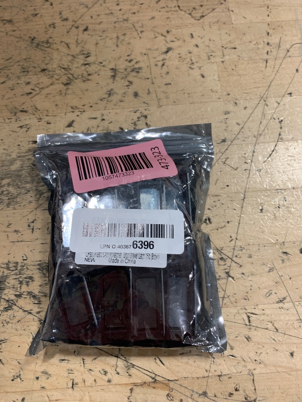 Photo 1 of 12Pack Plastic Cabinet Magnetic Door Catch with Screws for Kitchen Bathroom Cupboard Wardrobe Closet Closures Cabinet Door Drawer Latch 15lb (Brown)