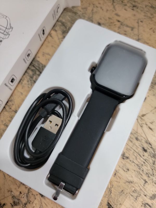 Photo 1 of **SCREEN WONT TURN ON**TRAUSI Smart Watches for Women Men, 1.83" HD Smartwatch with 120 Sports Modes, Heart Rate/Sleep Monitor, IP67 Waterproof, Bluetooth Call & Music Control