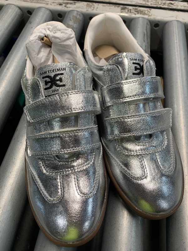 Photo 1 of (see all images) Sam Edelman Women's Talia Sneaker Soft Silver 8.5 Medium
