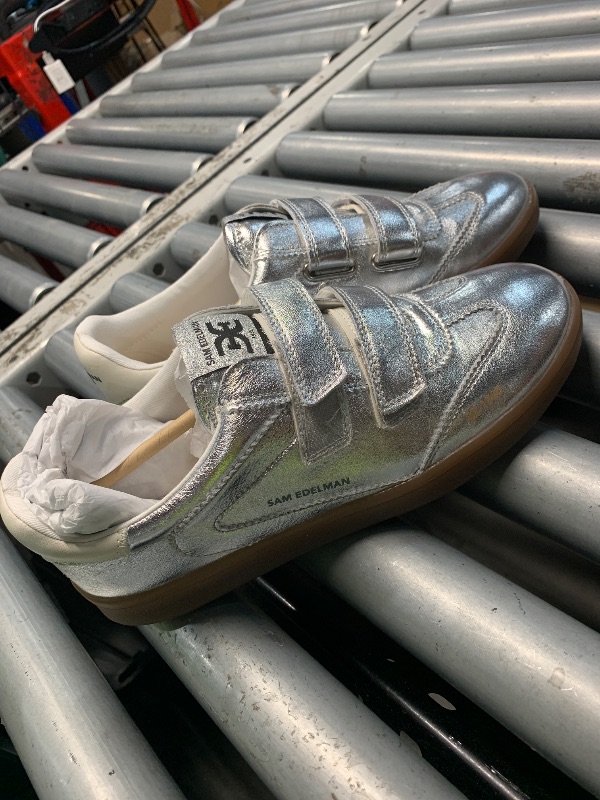 Photo 1 of (see all images) Sam Edelman Women's Talia Sneaker Soft Silver 8.5 Medium