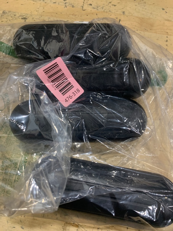 Photo 1 of 4 Pack Extension Cord Protective Cover Set (Black) | Indoor Outdoor Water-Resistant Holder for Holiday String Lights and Wires | Capsule Shaped Protector with Large Compartment