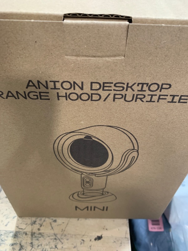 Photo 1 of -Hide Smoking Fan for Smoking Indoors, Black Purple Electric Smokeaway Purifier Fan Portable Table Smoke Air PuriferFan Adjustable Angle Kitchen Mini Filter Smoke(Rechargeable) (Black Gold)