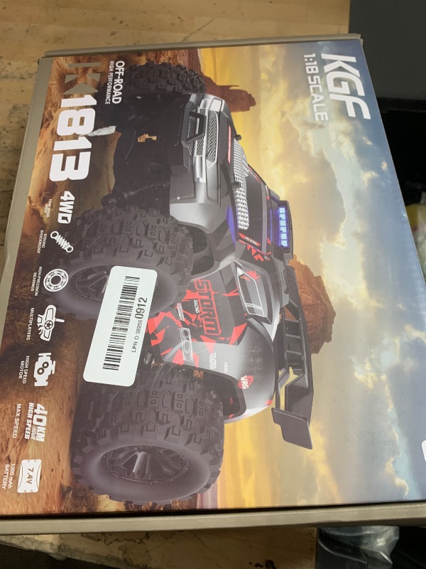 Photo 1 of **Parts Only** KGF 1:18 Scale All Terrain RC Cars, 40km/h High Speed Remote Control Car, 2.4Ghz RC Car Toys Gifts for Kids and Adults, 4WD Electric Vehicle with 2 Rechargeable Batteries, Off Road Monster Truck
