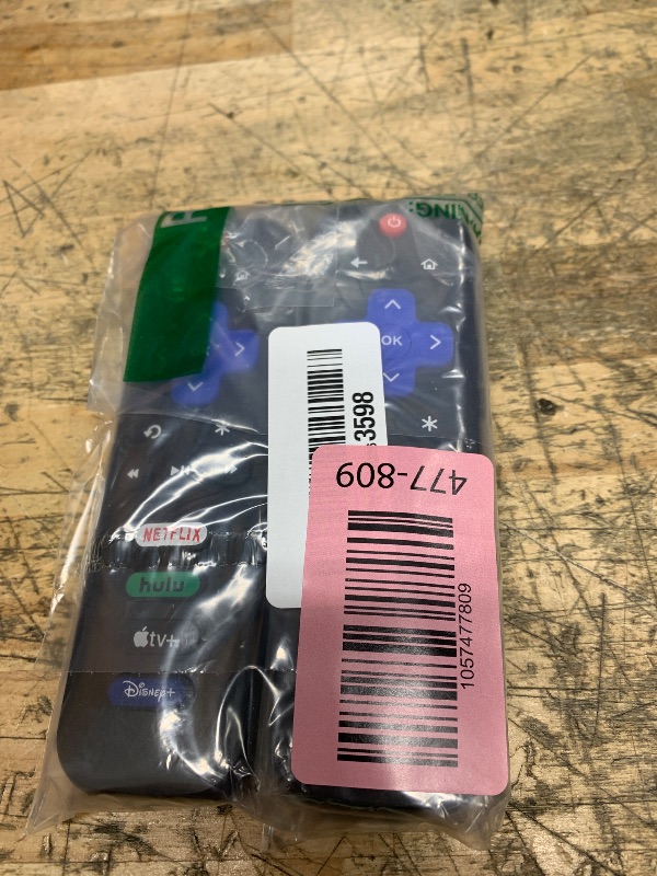 Photo 1 of ?Pack of 2? New Replacement for All Roku TV Remote,Compatible for All TCL-ONN-Hisense-Roku TV Remote