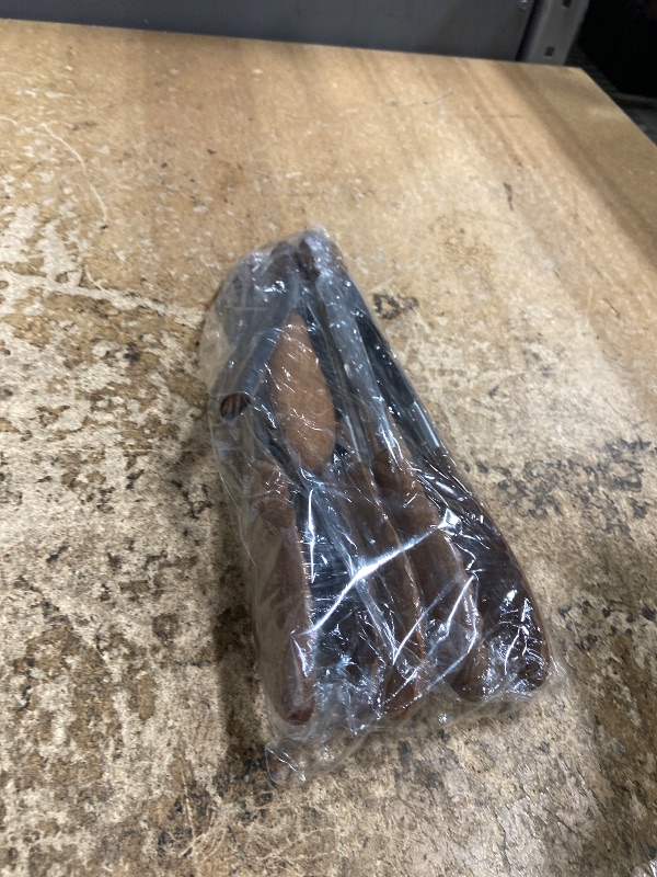 Photo 1 of *1 BROKEN* 3 Pcs Wooden Kitchen Cooking Tongs - 12" Wood Kitchen Tongs for Cooking with Wooden Tips, Stainless Steel Non-Slip Walnut Salad Tongs, Wood Tong Cookware for Serving Food,BBQ