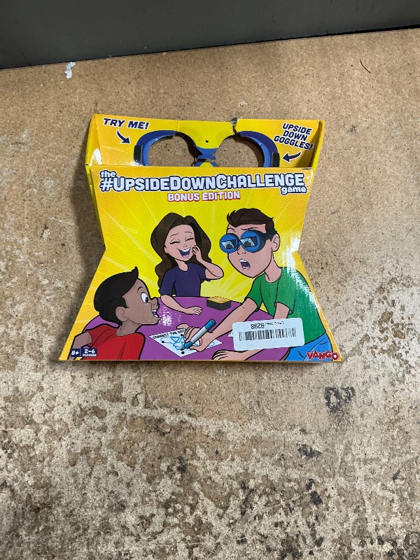 Photo 1 of *Missing Goggles* Vango The UpsideDownChallenge Game for Family & Kids - Fun Challenges with Upside Down Goggles - Hilarious for Game Night & Parties - 2-6 Players, Ages 8+ (Bonus Edition)