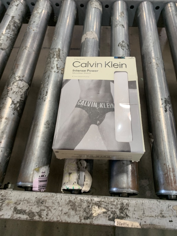 Photo 1 of **PARTIAL SET/ONLY 1 PAIR (BLACK) Calvin Klein Men's Intense Power 3-Pack Hip Brief Medium