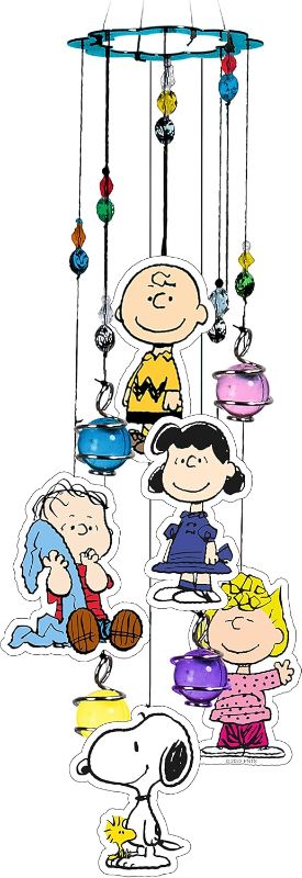 Photo 1 of 
Spoontiques Peanuts Wind Chime - Outdoor Garden Décor - Decorative Chimes for Yard, Garden, Backyard and Patio Decoration