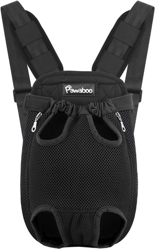 Photo 1 of 
Pawaboo Pet Carrier Backpack, Adjustable Pet Front Cat Dog Carrier Backpack Travel Bag, Legs Out, Easy-Fit for Traveling Hiking Camping for Small Medium...