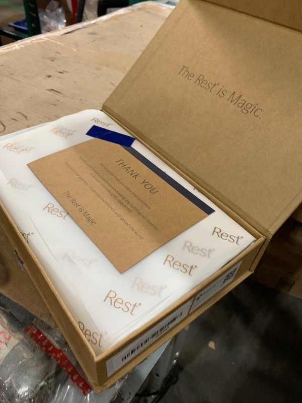 Photo 1 of *OPEN BOX- LIKE NEW* REST® Evercool®+ Cooling Pillow Cases King - 2 Pillowcase for Sensitive Skin, Silver Infused Fabric for Hygienic Sleep, Silky Smooth for Curly Hair, High Elastic for Snug Fit (19x35 inches)