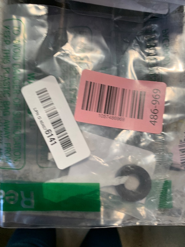 Photo 1 of (8-Pack) 1/2" Axle Push Nuts, Dolly Wheel Lock Washers with Oiled Phosphate Finish - Fit 1/2” Axle Rods on Dollies, Yard Trailers, and Lawn Wagons