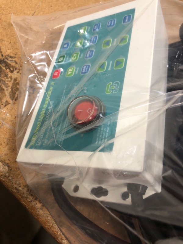 Photo 1 of 10" Smart LED Pool Light, 12V DC Pool Spa Lights for Inground Pools, 16 Million Colors with Controller | APP | Remote, Music Dynamic & Timed Light Switching, Fits Pentair, Hayward, Jady Niches - 50 Ft