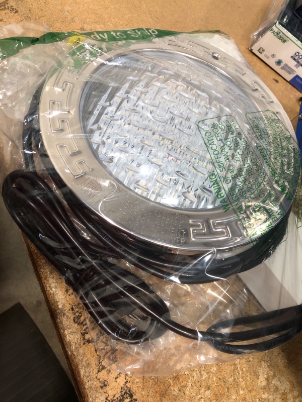 Photo 1 of 10" Smart LED Pool Light, 12V DC Pool Spa Lights for Inground Pools, 16 Million Colors with Controller | APP | Remote, Music Dynamic & Timed Light Switching, Fits Pentair, Hayward, Jady Niches - 50 Ft