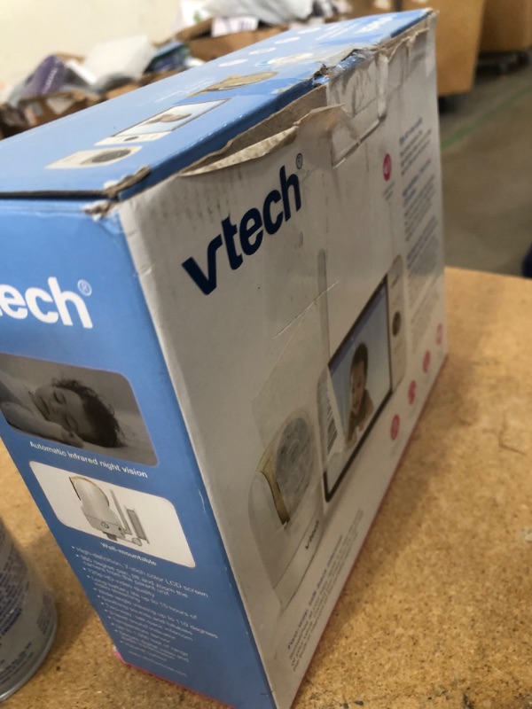 Photo 1 of VTech Upgraded Smart WiFi Baby Monitor, 1080p FHD Camera and 5" HD IPS Display, Free App with Motion Video, Sound/Motion Detection and Notifications, Fully Remote Pan-Tilt-Zoom: VM901