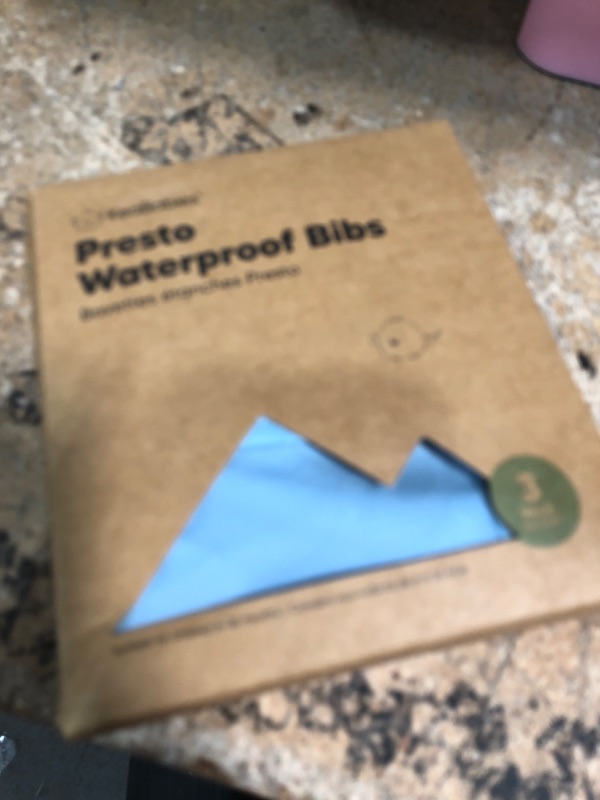 Photo 1 of 3-Pack Waterproof Baby Bibs for Eating - Lightweight Toddler Feeding Bibs with Large Food Catcher, Mess Proof, Food-Grade Baby Eating Essentials, Easy to Put On & Clean (Ocean)