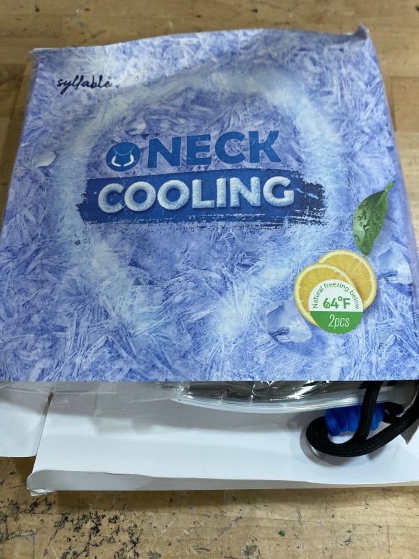 Photo 1 of 2PCS Neck CoolingTube with Insulated Bag, Reusable Neck Coolers Wearable Body Cooling Products for Hot Weather in Summer