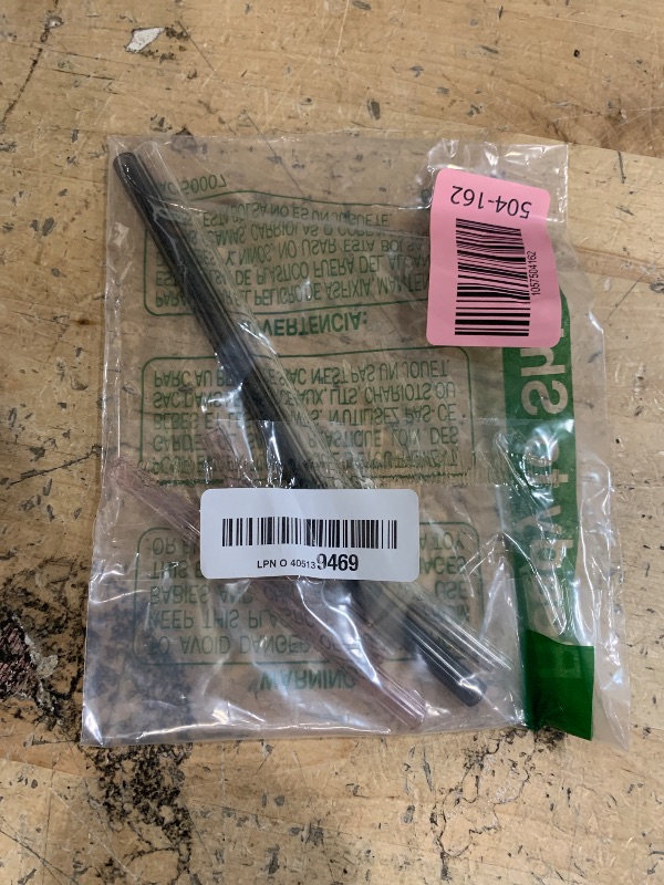 Photo 1 of 2 PC Reusable Glass Straws, 8"x8mm