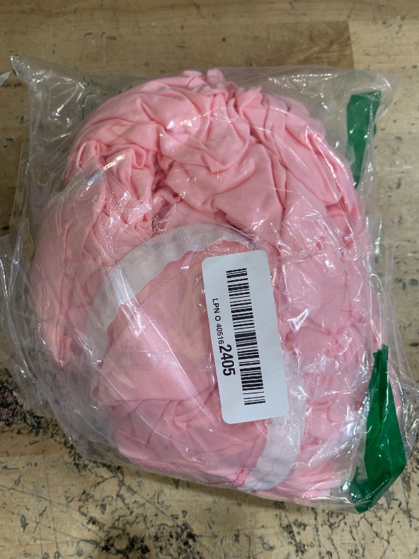 Photo 1 of 6FT Baby Pink Arch Covers, Spandex Fitted Wedding Arch Stand Covers Round Top Chiara Backdrop Cover for Birthday Party Ceremony Banquet Decoration