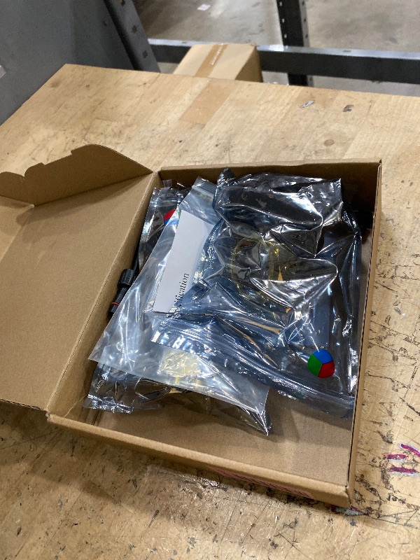 Photo 1 of 2Pcs RGB 1/2" NPT Boat Drain Plug Lights IP68 Waterproof Multi-color Marine Boat LED Light Underwater Trailer Lights with Wireless RF Remote APP Control