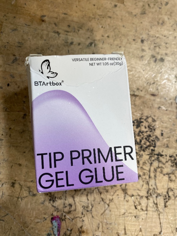 Photo 1 of **JUST PRIMER**
BTArtbox Nail Glue & Primer Set - 2 x 0.5 Fl Oz Acrylic French Ballerina Nail Gel, Long Lasting Super Strong 4 in 1 UV Nail Gel for Press On Nails