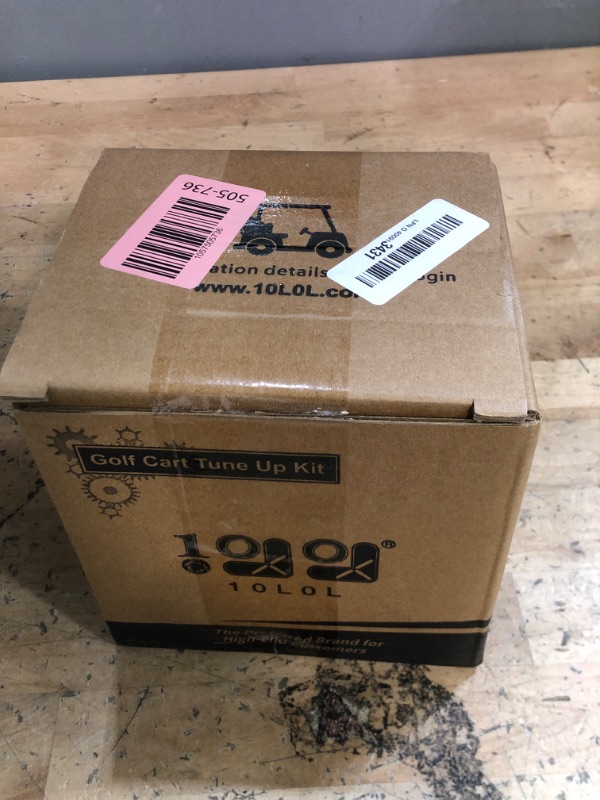 Photo 1 of 10L0L Tune Up Kit for Yamaha G1 G14 Gas Golf Cart, Replace J10-14417-00 JF7-14450-01, Air Filter Pre-Filter with Spark Plug Fuel Filter