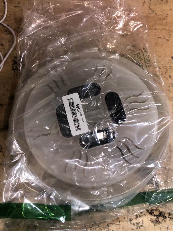 Photo 1 of (BAGGED) (USED/FAIR) HOVER COVER Magnetic Splatter Cover, 10-Inch Clear BPA-Free Food Lid, Vented Plate Guard with Steam Vents, Anti-Splash Microwave Lid, Dishwasher Safe, Space-Saving Magnetic Storage - Black